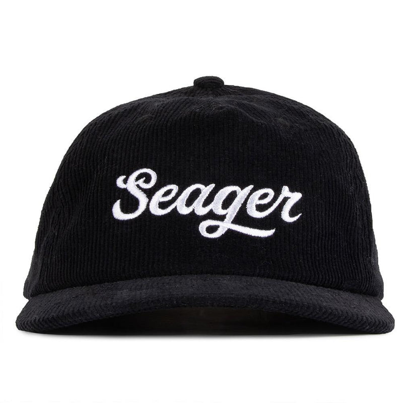 Seager Big Black Corduroy Hat