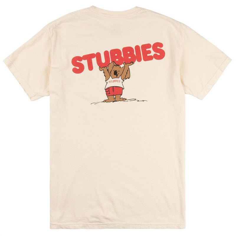 Stubbies Logo Mens Classic Tee Ivory / XXL