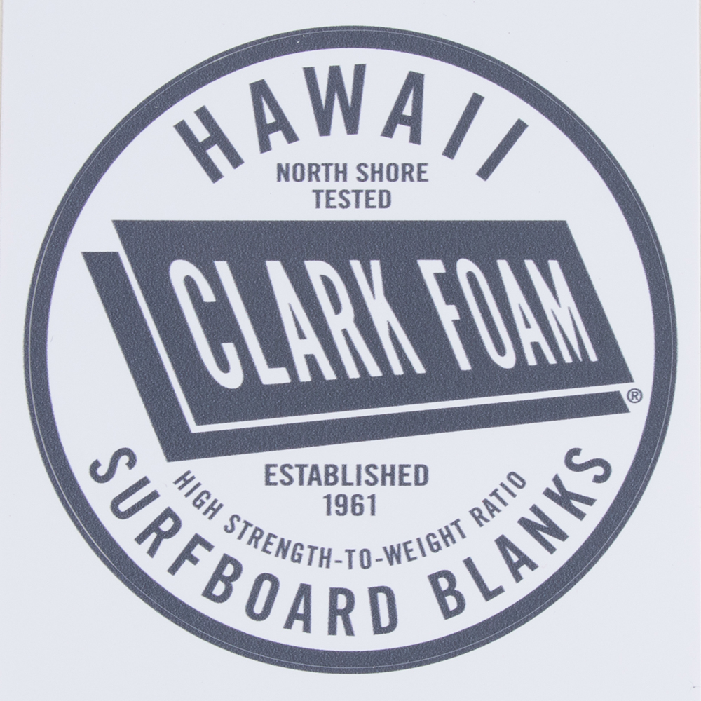 Clark Foam Circle Sticker