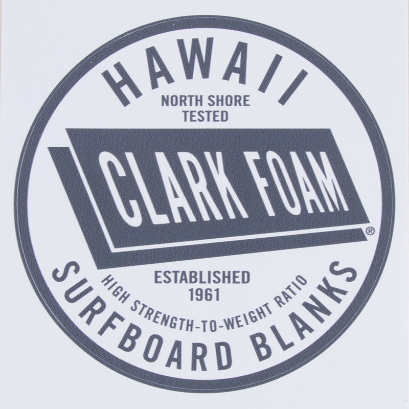 Clark Foam Circle Sticker