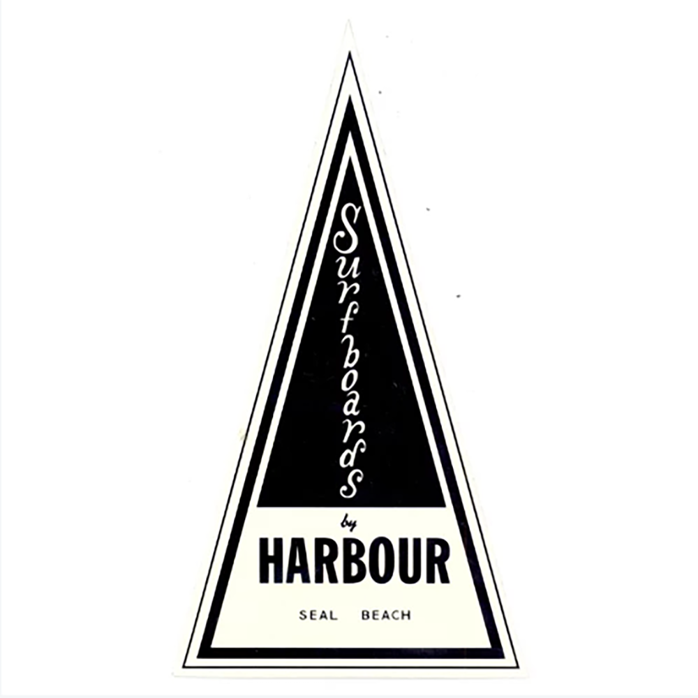 Harbour Surfboards Triangle Classic Sticker