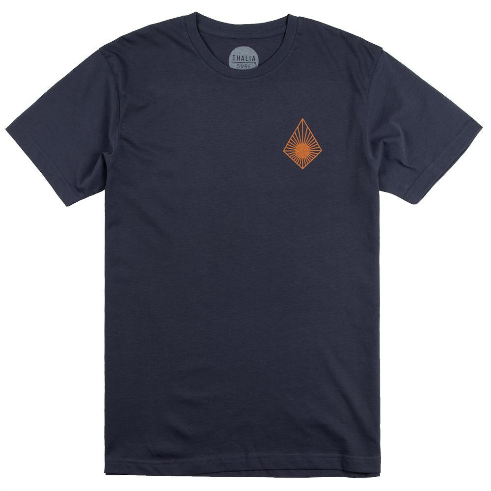Thalia Surf Into the Light Mens Tee, Harbour Blue, view 2