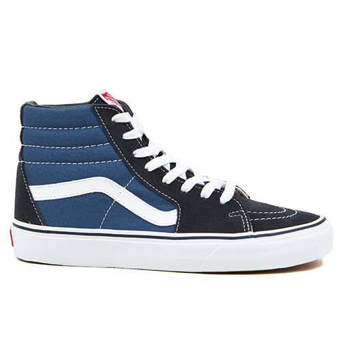 Vans Classics Sk8-Hi Mens Shoes, Navy, view 2