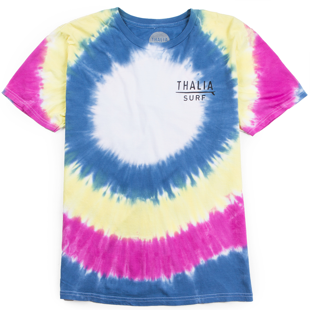 Thalia Surf Dot Mens Tee, Tie Dye, view 2