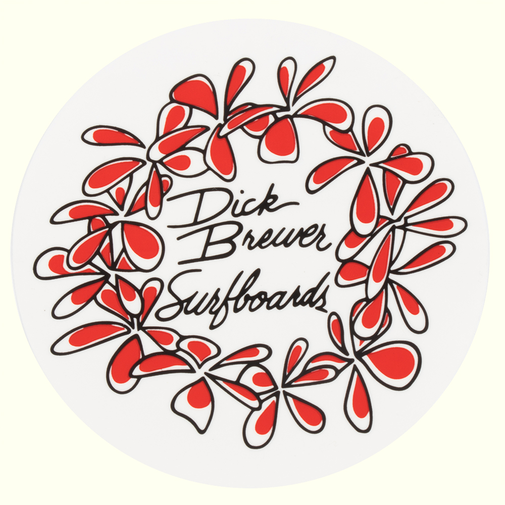Dick Brewer Surfboards Sticker