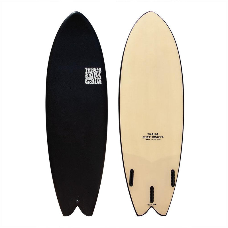 Thalia Surf Crafts 5’10” Fish Soft Top Surfboard