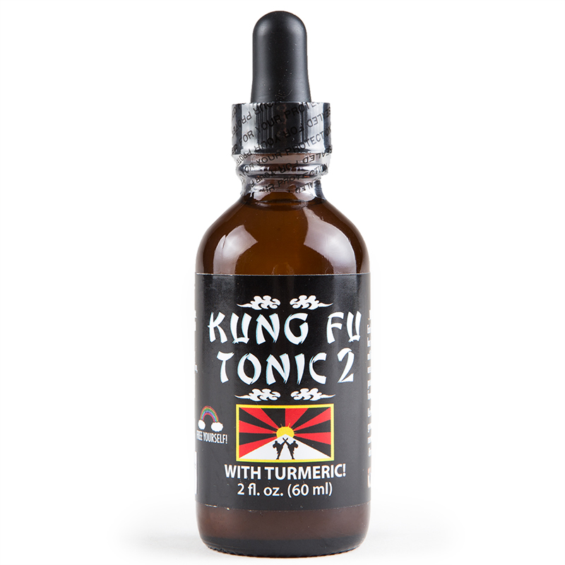 Kung Fu Tonic 2 w/ Turmeric 2oz bottle