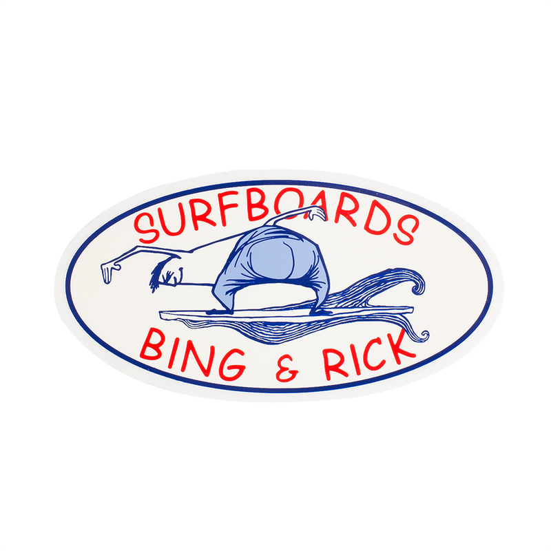 Bing and Rick Sticker