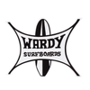 Wardy Surfboards Classic Sticker