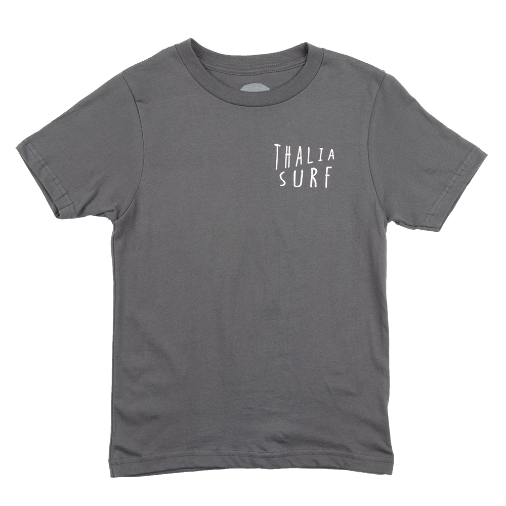 Thalia Surf Woody Stack Kids Tee, Heavy Metal, view 3