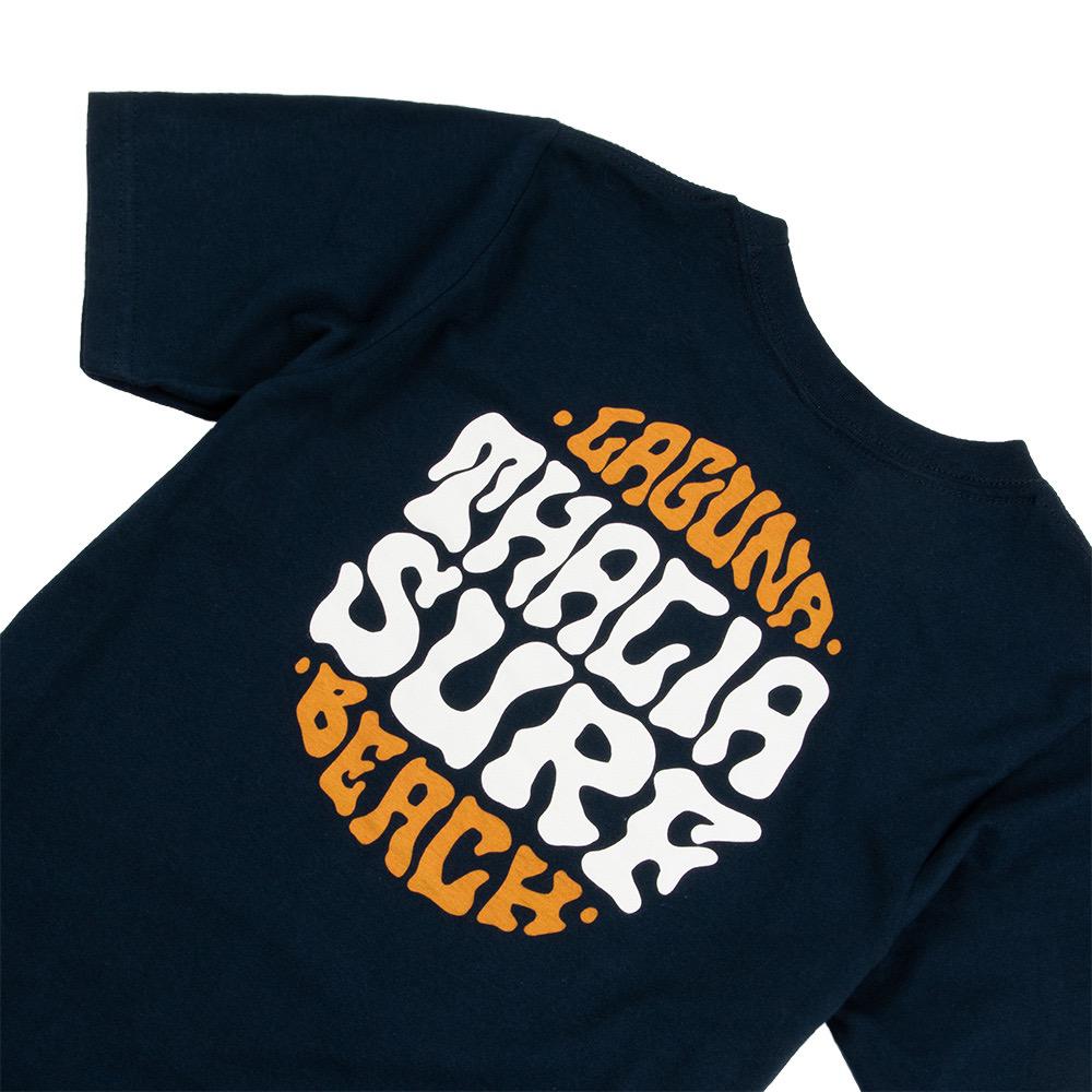 Thalia Surf Reef Kids Tee, Midnight Navy, view 3
