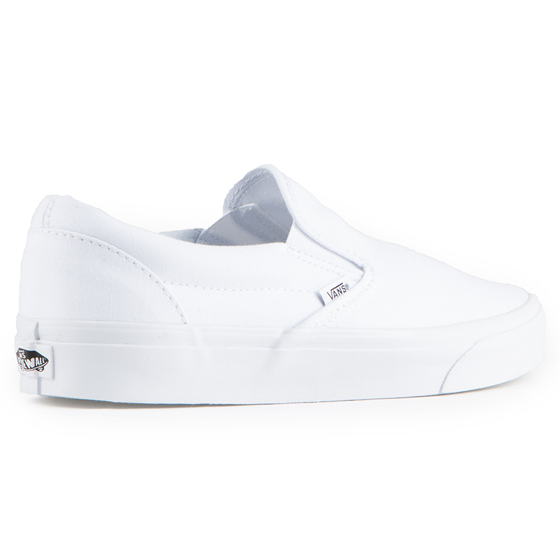 Vans Classics Slip-On Mens Shoes, True White, view 4