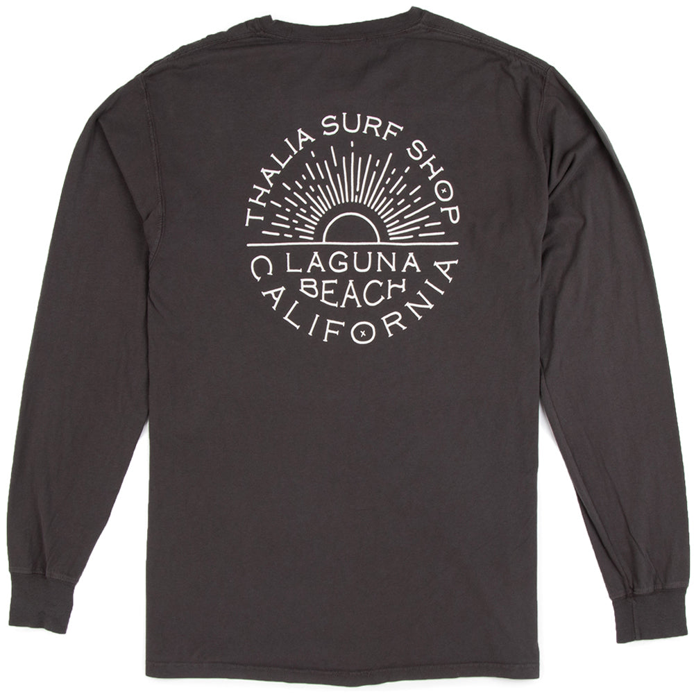 Thalia Surf Sunny Longsleeve Mens Tee, New Railroad, view 5