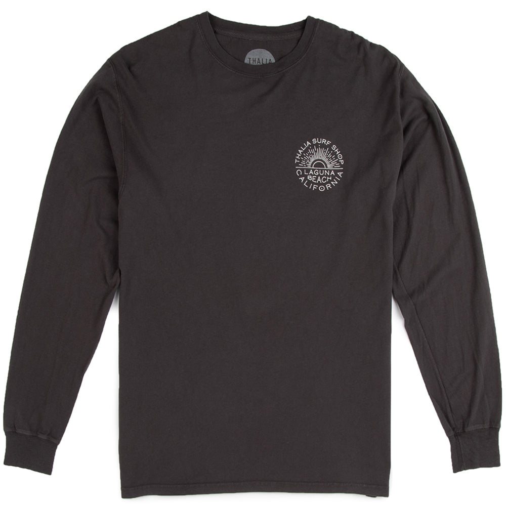 Thalia Surf Sunny Longsleeve Mens Tee, New Railroad, view 6