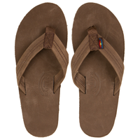 Rainbow Sandals Single Layer Mens Sandals, ESPRESSO