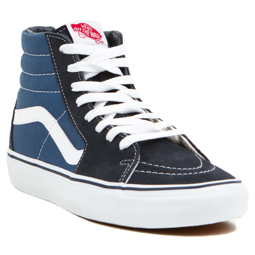 Vans Classics Sk8-Hi Mens Shoes, Navy, view 3