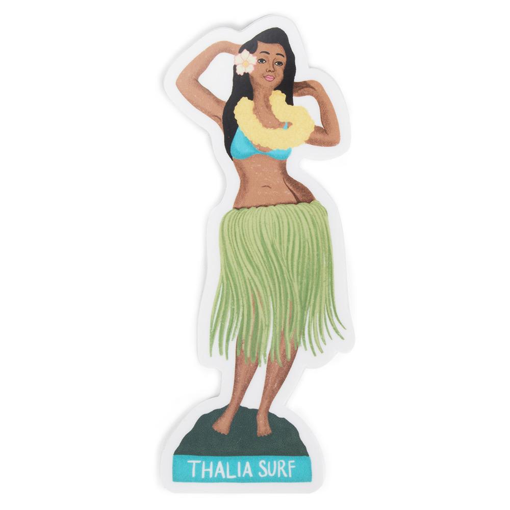 Thalia Surf Hula Girl Sticker