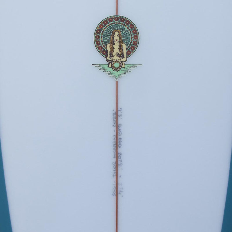 Tyler Warren 7’3" Quad Egg Surfboard