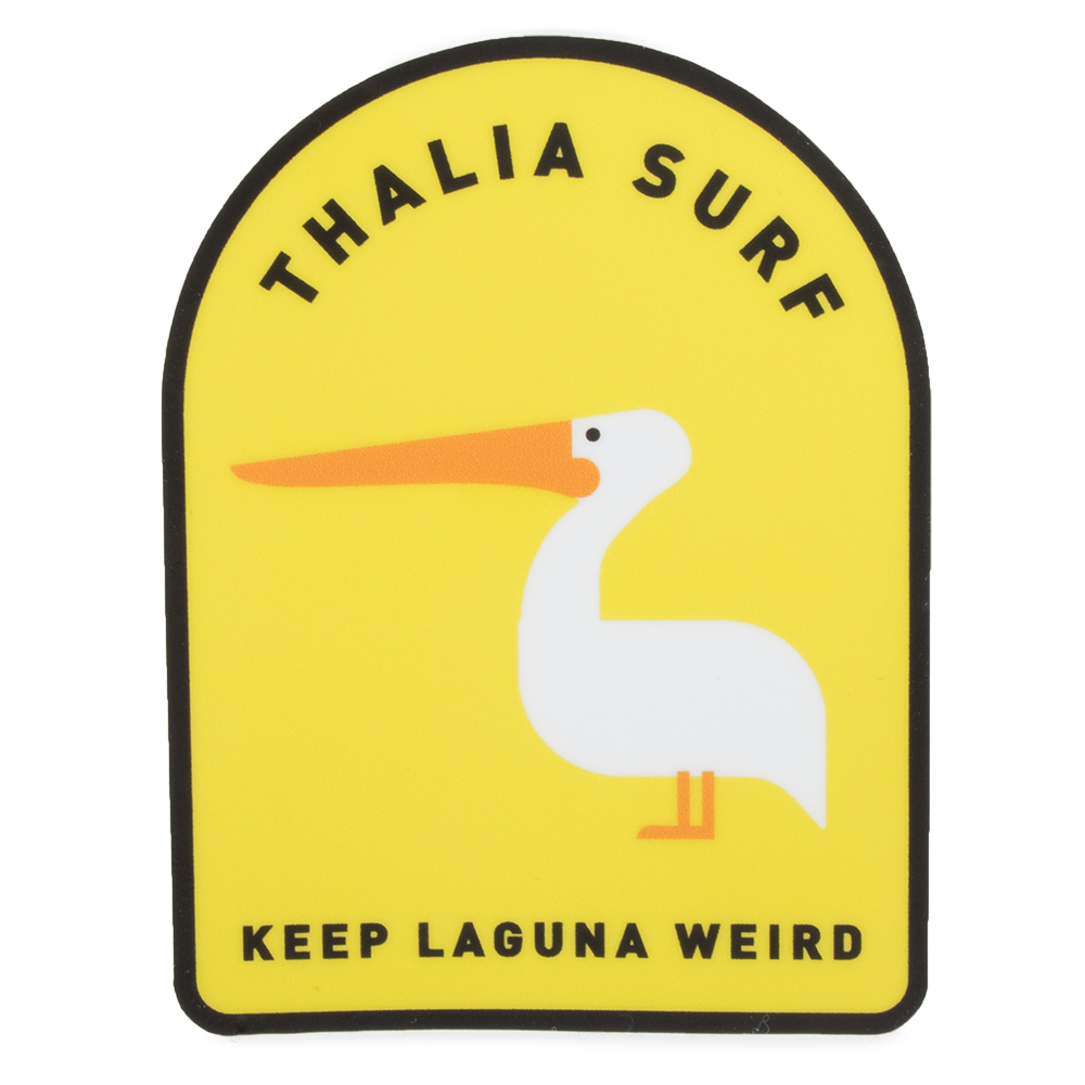 Thalia Surf Keep Laguna Weird Sticker