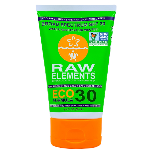 Raw Elements Eco Formula 30+ Sunscreen