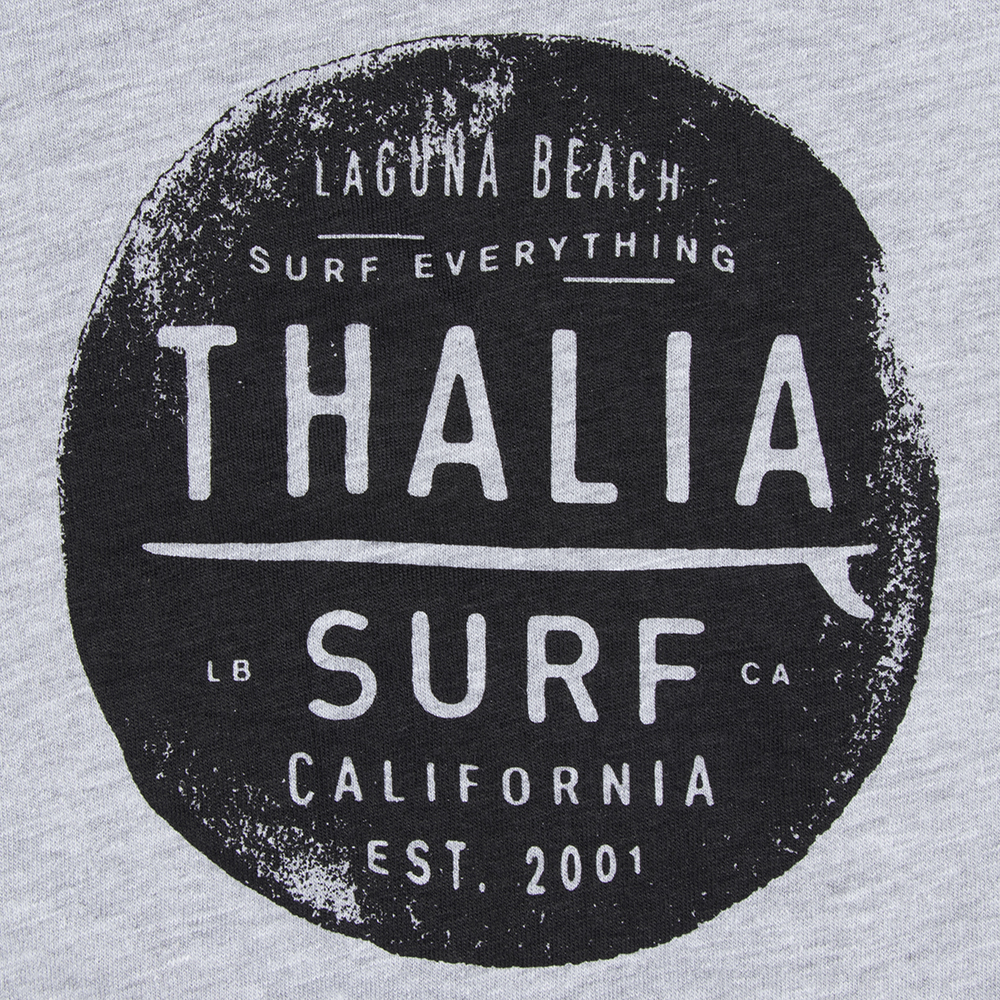 Thalia Surf Dot Toddler Tee, Heather Grey, view 2