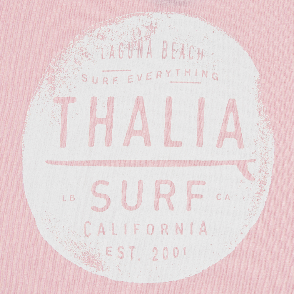 Thalia Surf Dot Toddler Tee, Light Pink, view 2
