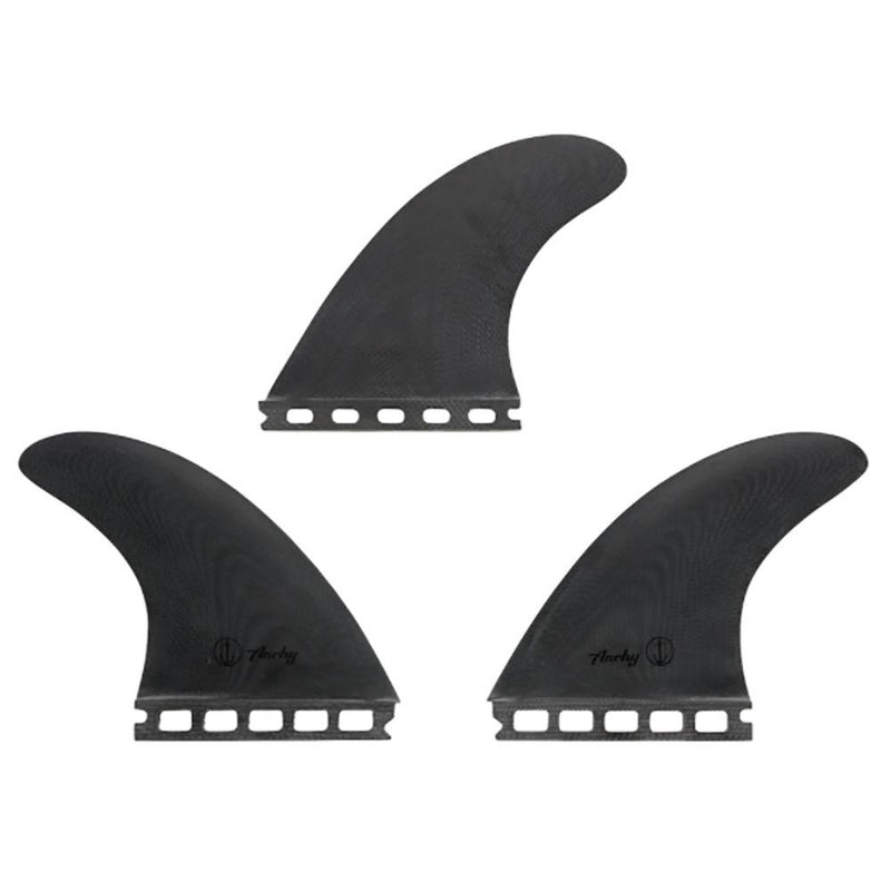 Captain Fin Archy Man in Black Single Tab Surfboard Fins