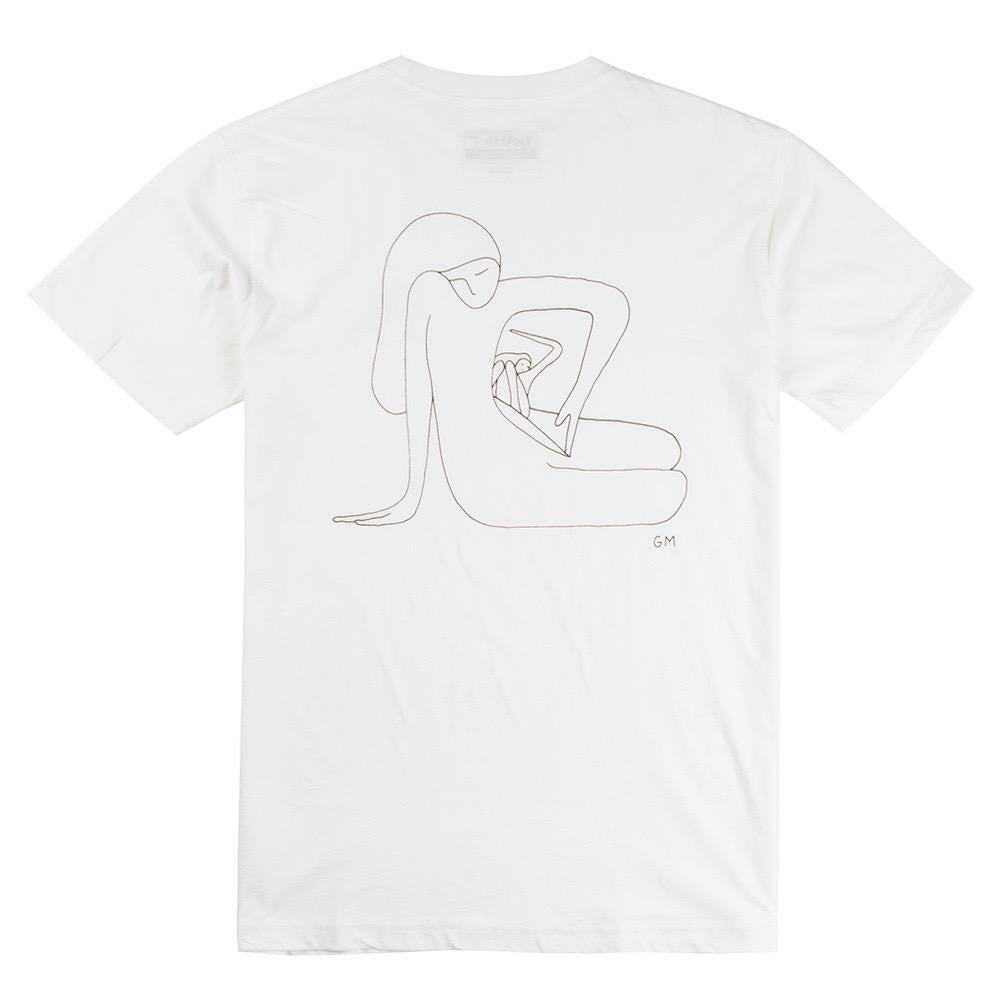 Thalia Surf x Geoff McFetridge Mens Tee, White, view 6