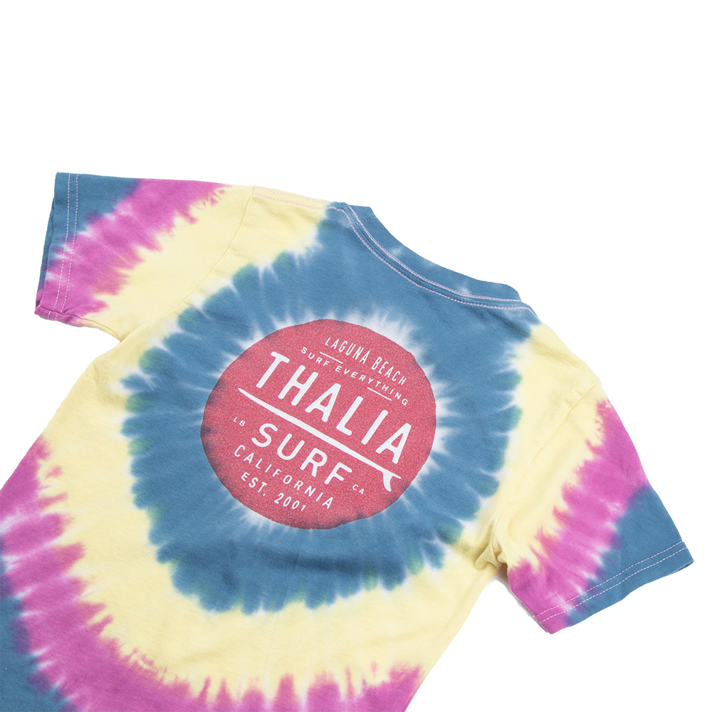 Thalia Surf Dot Kids Tee, Tie Dye, view 4