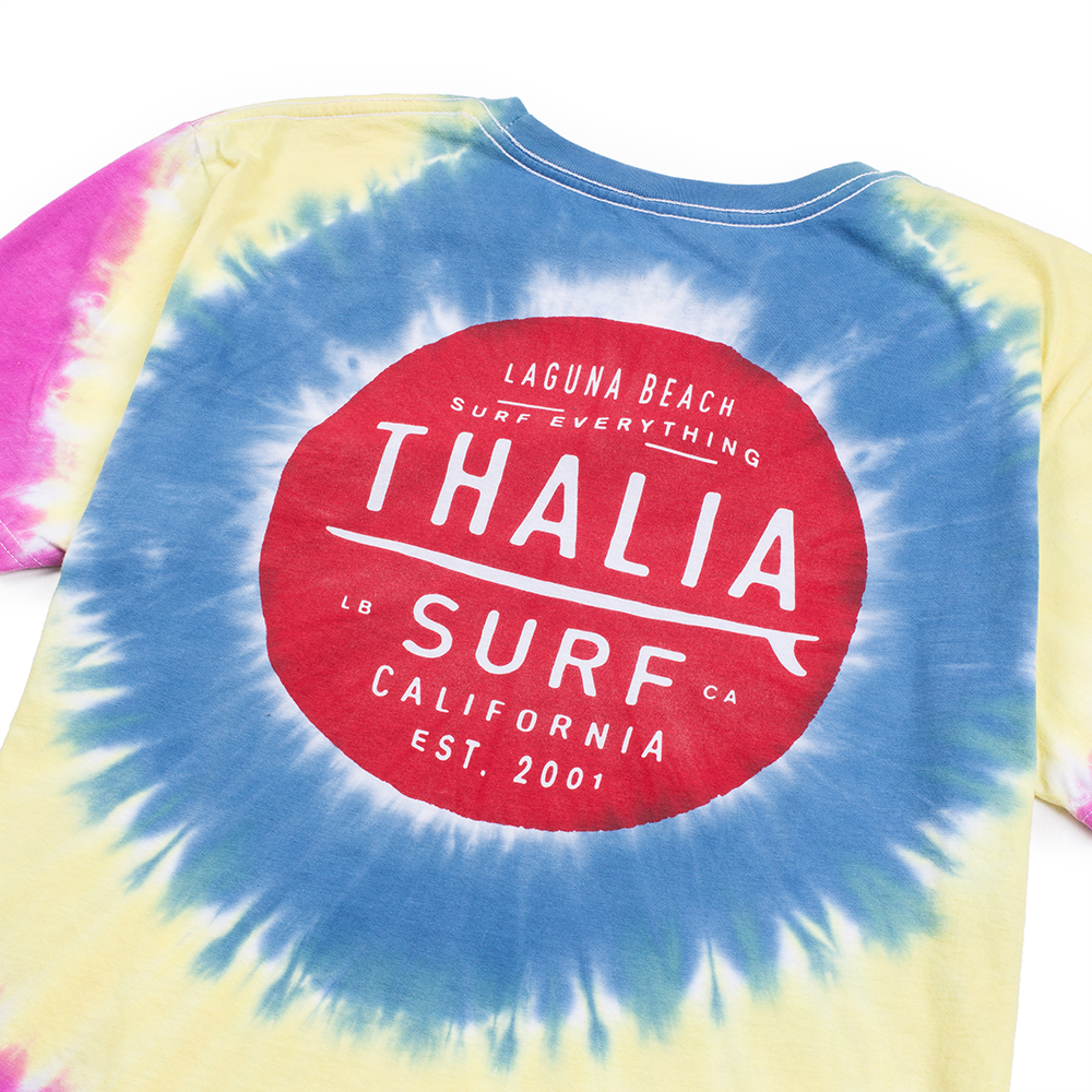 Thalia Surf Dot Mens Tee, Tie Dye, view 4
